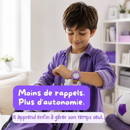Apprenti heure — La première montre qui apprend l'heure à ton enfant